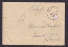 Besetzung Polen Generalgouvernement Feldpost Brief K1 722 Crimmitschau ? Sachsen