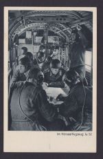 Ansichtskarte Militaria Flugpost Flugzeug Junkers Ju 52 Weltkrieg Tante Ju