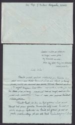 Besetzung Polen Generalgouvernement Feldpost Brief stummer Stempel FP Nr. 22343