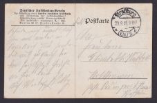 Flugpost air mail Zeppelin Ansichtskarte Angriff auf Antwerpen Luftschiff