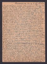 Besetzung Polen Generalgouvernement Zensur Postkarte Warschau Bern Schweiz