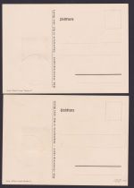 Briefmarken Deutsches Reich WHW ex. 752-759 Maximumkarten Leipzig selten
