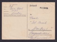 Besetzung Polen Generalgouvernement Feldpost selt. L1 Przemysl Feldpostnr. 23853