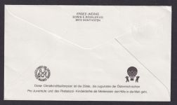 Österreich Weihnachtsballonpost Bordstempel D-Ergee Befördert mit Vignette