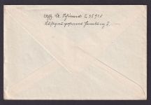Deutsches Reich Feldpostbrief stummer Stempel nach Aachen 31.12.1940