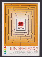 Basel Schweiz Postkarte Ganzsache Philatelie Anlass Nationale Briefmarken