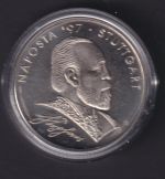 Medaille 1997 Naposta Stuttgart 5 1/2 Euro Silbermedaille 12g Ku-Ni prägefrisch