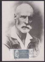 Briefmarken Frankreich 2596 Alexandre Yersin Bakteriologe Medizin Maximumkarte