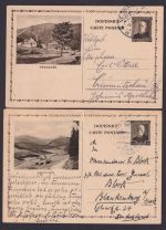 Ceskoslovensko Tscheoslowakei Lot 7 Bild Ganzsachen Praha Krkonose n Deutschland