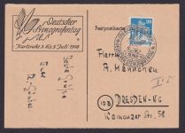 Karlsruhe Besetzung Bizone Dt. Stenografentag Dresden guter SST Stenografentag