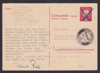 Buckinghamshire England Bund Ganzsache Heuss P 40 A Flensburg Mürwick Schleswig