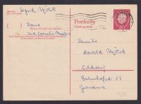 Berlin Roma Italien Heuss Medaillon P 46 als Antwort nach Schleswig