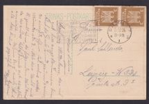 Deutsches Reich selt. Masch.-Stempel Ausstellung Düsseldorf Gesundheit Soziales