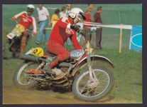 Autograph Autogramm Sport Motorrad Reklame Zündapp Josef Wolfgruber Weltmeister