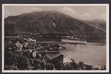 Bremerhaven Deutsches Reich Ansichtskarte Balholm Norwegen Dampfer Schifffahrt