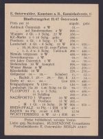 Konstanz Gebühr bezahlt Ganzsache Philatelie Ernst Osterwalder Briefmarken -