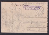 Ansichtskarte Dixmude Belgien Feldpost Windmühle Re. Inf. Reg. 77 Oldenburg