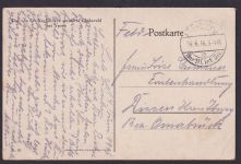Ansichtskarte Cheluveld b. Ypern Belgien von Engländern zerstört Feldpost AFS