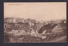 Ansichtskarte St. Mihiel Frankreich Feldpost Zerstörte Maasbrücke Dissen Kr.