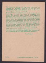 DDR Ostalgie Ausweis MEF 1 Mark Aufbau Bezug Sonderpostwertzeichen DDR Gotha