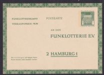 Bund Ganzsache Funklotterie FP 13 Bauwerke 20 Pfg. Lorsch Hessen Luxus