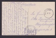 Ansichtskarte Iseghem Belgien Feldpost Kasteel Park Magdeburg