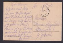 Ansichtskarte Namur Feldpost Belgien Hafen Brücke Marienfeld Gütersloh