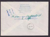 Bundesrepublik Berlin Brief Bogenecke Eckrand EF 1128 Oslo Norwegen Retour