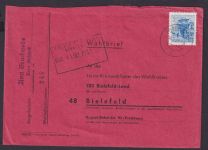 Österreich Brackwede Wahlbrief Wahlkreis Bielefeld ab Goldegg Pongau Österreich