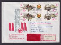 Weimar Eilboten R Brief Zusammendruck Arbeiterfestspiele d. DDR Essen