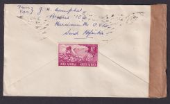 Flugpost Harrsmith Süd Afrika Brief Flugpost Hannover Niedersachsen