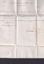 Belluno Faltbrief Italien 19.3.1835