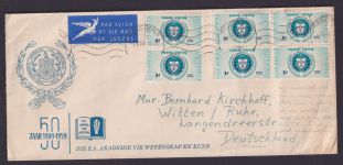Luftpost Riversdale Süd Afrika Block Witten Ruhr Akademie Wissenschaft + Künste