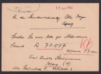 DDR Ganzsache P 58 Pieck Landpoststempel Biere Schönebeck Elbe Sachsen Anhalt