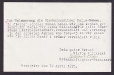 Zeppelin selt. Privat Foto Erinnerung Kriegsgefangener Zwangsarbeiter n Post