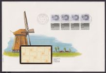 Niederlande Markenheftchen Brief Zusammendruck Heftchenblatt Landschaft