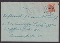 Radewiese über Peitz Brandenburg Brief SBZ Brief mit Landpoststempel