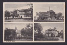 Büssow ab Breitenstein Ansichtskarte Deutsches Reich n. Mollhagen AK