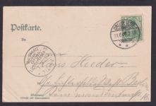 Grube Ilse Brandenburg Ansichtskarte Deutsches Reich n. Gross Lichterfelde