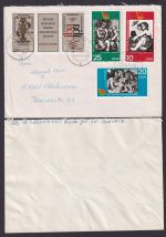 Lauta Brandenburg DDR Brief Lot MIF Zusammendrucke sehr schöne Marken