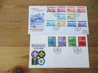 Großbritannien Guernsey Kanalinsel schöne Briefe Sammlung 1969-85 53 Stück hoher