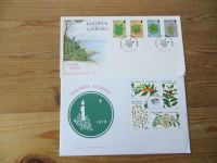 Großbritannien Guernsey Kanalinsel schöne Briefe Sammlung 1969-85 53 Stück hoher