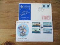 Großbritannien Guernsey Kanalinsel schöne Briefe Sammlung 1969-85 53 Stück hoher
