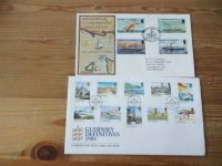 Großbritannien Guernsey Kanalinsel schöne Briefe Sammlung 1969-85 53 Stück hoher