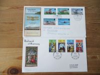 Großbritannien Guernsey Kanalinsel schöne Briefe Sammlung 1969-85 53 Stück hoher
