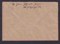 SBZ Brief EF 219 20 Pfg. Persönlichkeiten Zittau