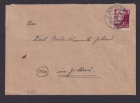 SBZ Brief EF 219 20 Pfg. Persönlichkeiten Zittau