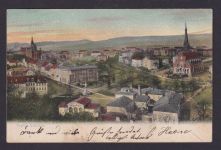 Ansichtskarte Teplitz Schönau ab Zuckmate Sudeten nach Thomasdorf Schlesien 1902