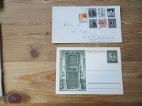Briefe & Ganzsachen inter. Sammlung viel 3 Reich Deutsches Reich bis n 45 gesamt