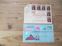 D. Reich Bund Lot v. 34 Briefen & Ganzsachen Chicagofahrt + Schwarzauf sind Fake